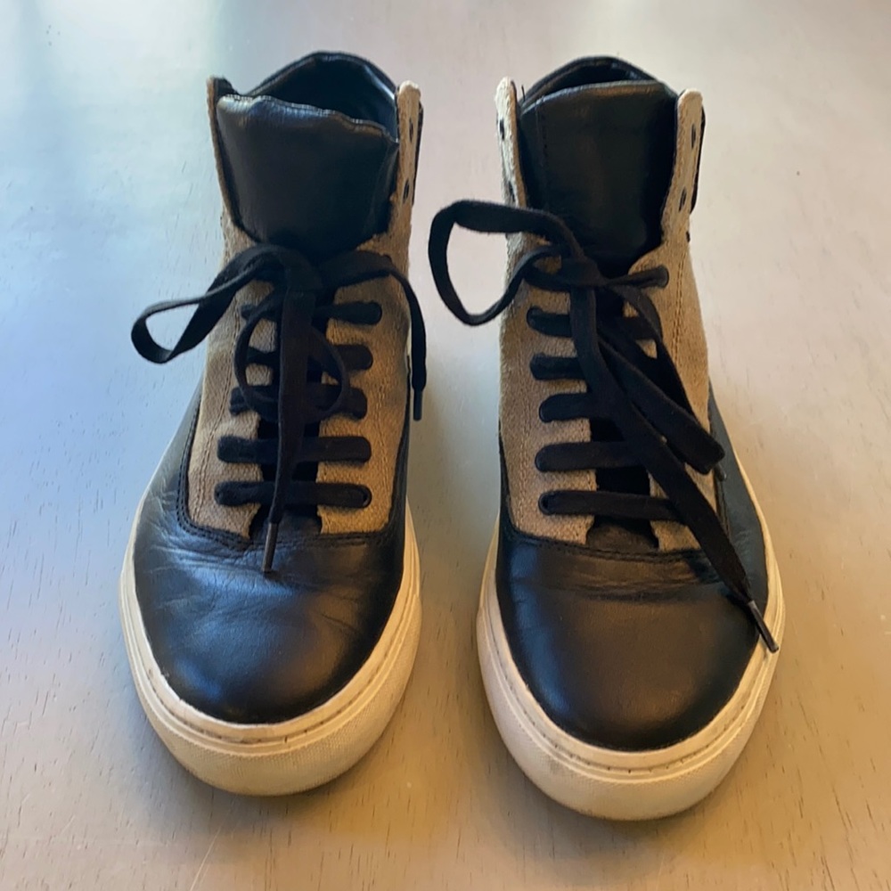 High top sneakers